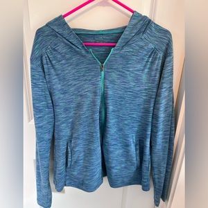 Columbia light weight hooded jacket. Size XL